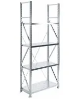 Металлический стеллаж Практик MS U 2500x1000x500/4 перф.